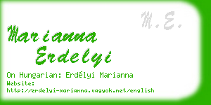 marianna erdelyi business card